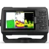 Garmin Striker Vivid 5cv 5"" Fishfinder Gps Track Plotter With Gt20