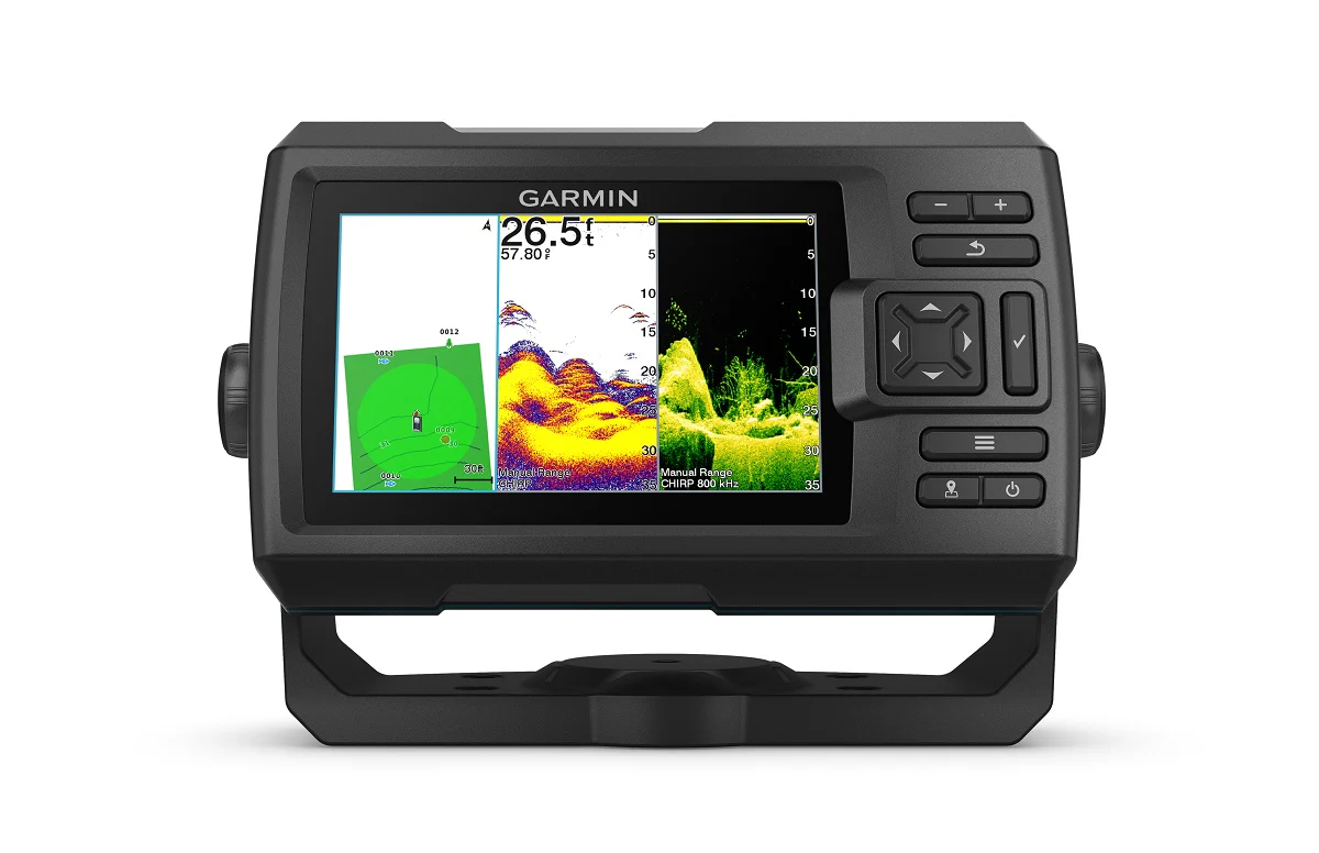 Garmin Striker Vivid 5cv 5 Fishfinder Gps Track Plotter With Gt20